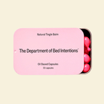 Bed Intentions Natural Tingle Balm - High Tide