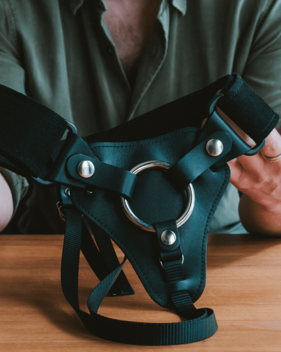 Wild Hide Deluxe Strap On Harness - High Tide