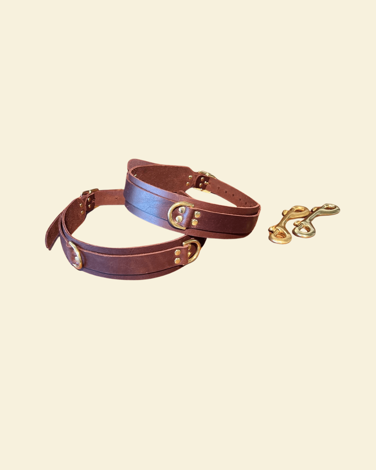 La Libido Statement Thigh Cuffs - High Tide