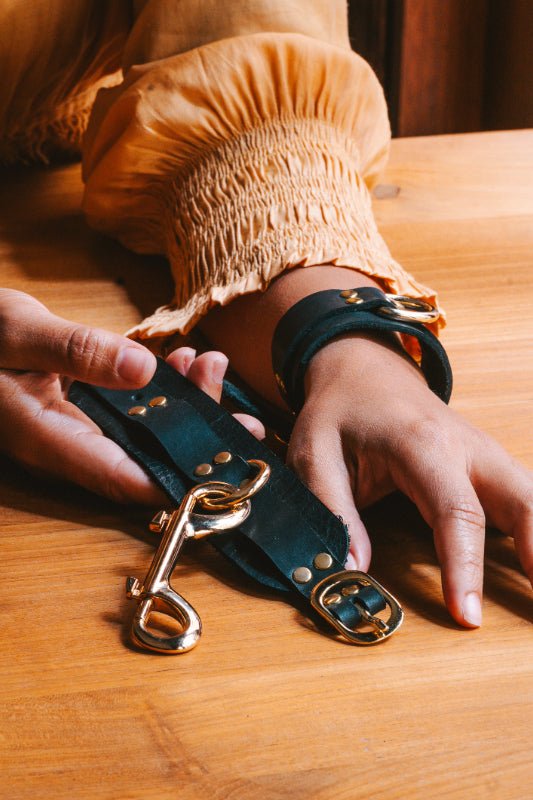 La Libido Statement Wrist Cuffs - High Tide