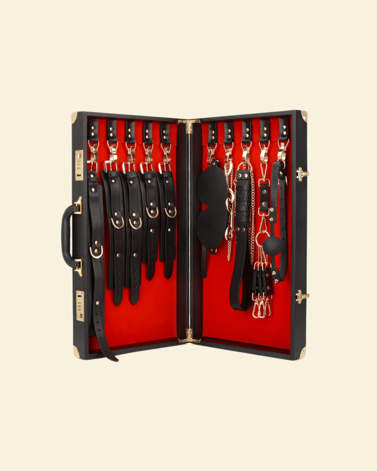 Miss Fun Briefcase Leather Set - High Tide