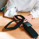 Miss Fun Conjoined Thigh Wrist Ankle Cuffs Set - High Tide