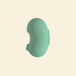 mint green air-suction and vibrator toy