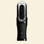 Black and clear Tenga FLip 0 vibrating stroker