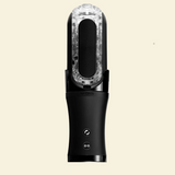 Black and clear Tenga FLip 0 vibrating stroker