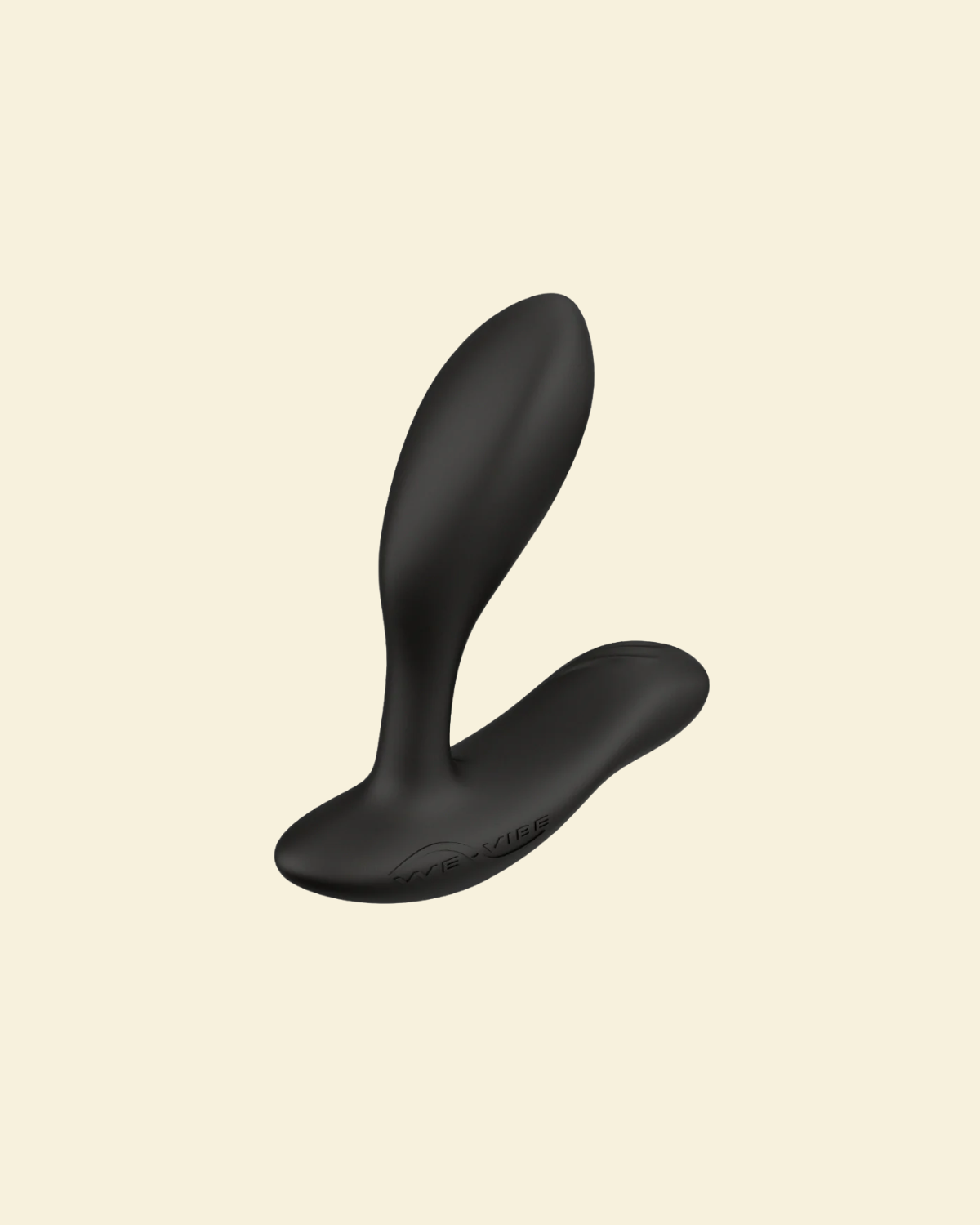 Black vibrating butt plug