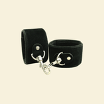 Wild Hide Suede Velcro Cuffs - High Tide