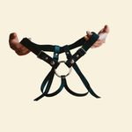 Wild Hide Suede Strap On Harness - High Tide