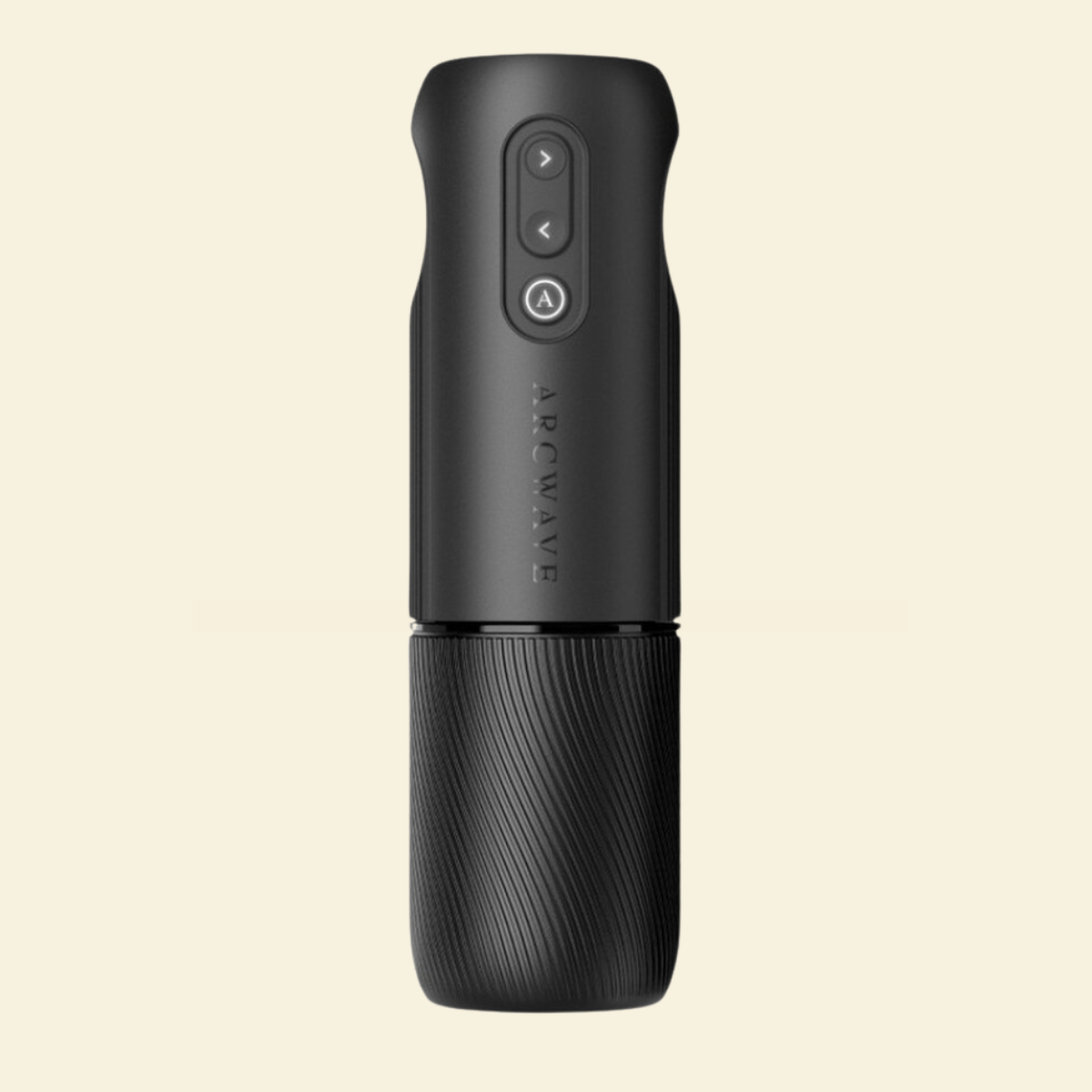 a matte black rotating stroker from the brand Arcwave