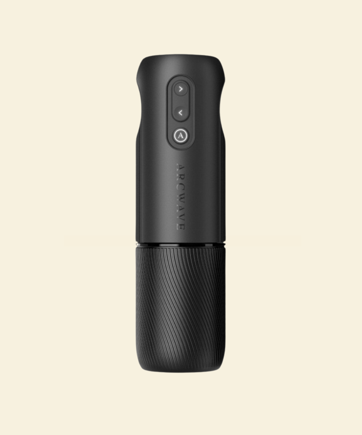 a matte black rotating stroker from the brand Arcwave