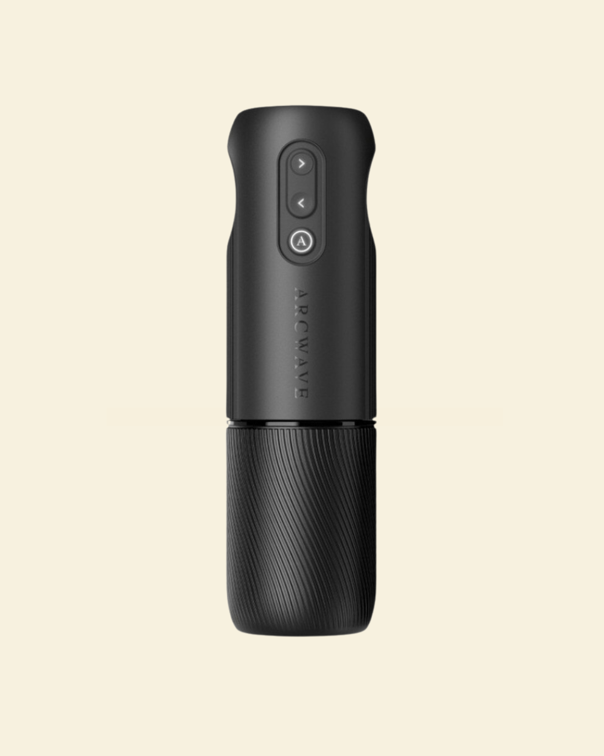 a matte black rotating stroker from the brand Arcwave