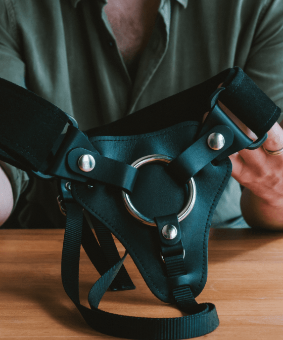 Wild Hide Deluxe Strap On Harness - High Tide