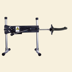 A hismith sex machine with a suction dildo attachment and a dildo