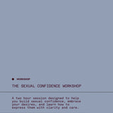 The Sexual Confidence Workshop