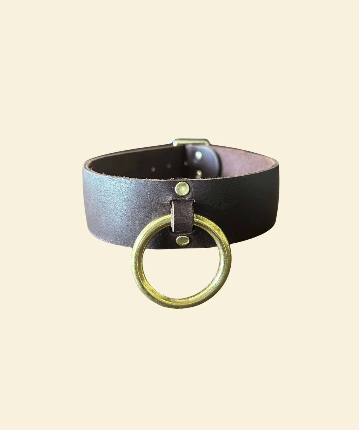La Libido Large O - Ring Choker - High Tide