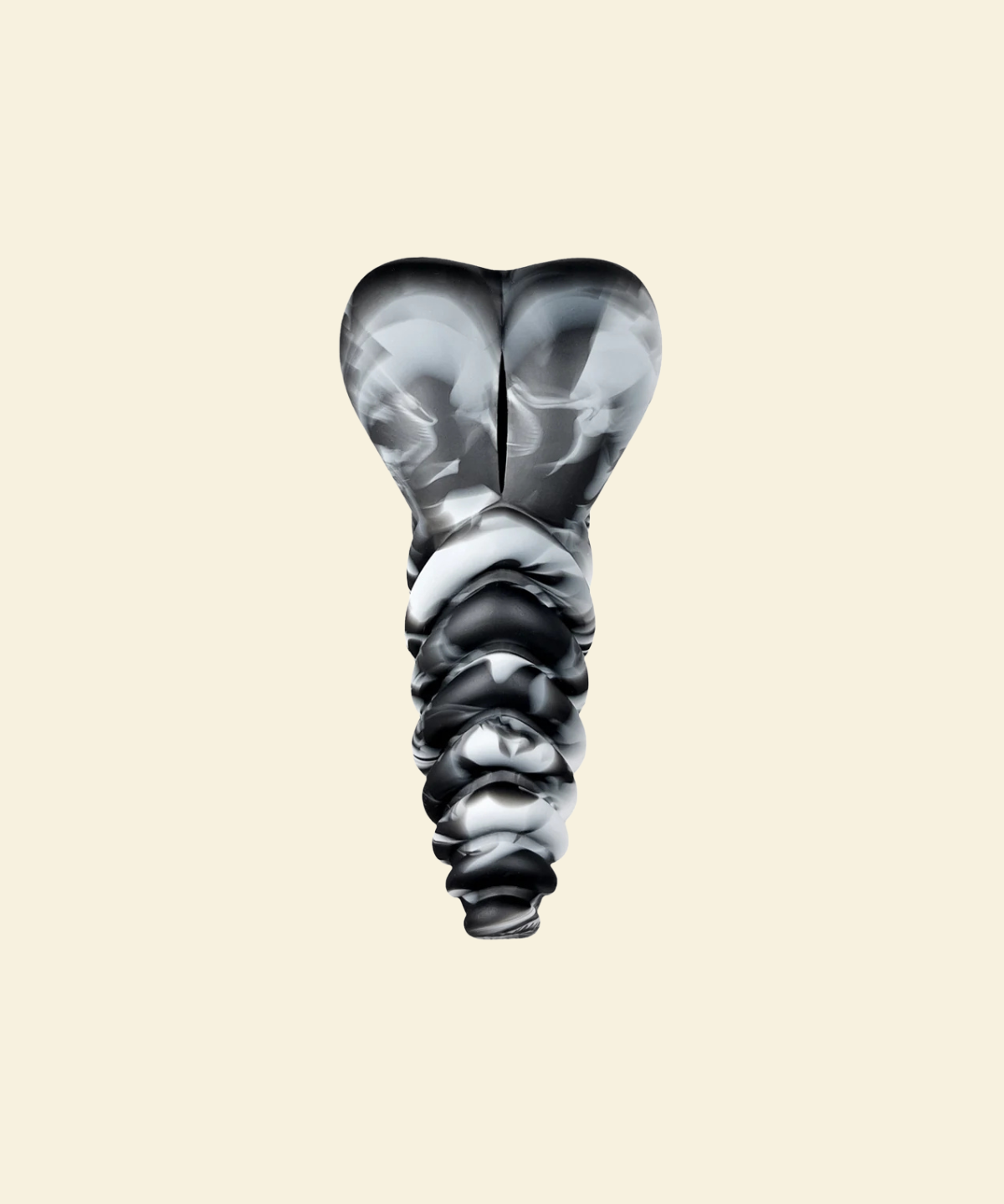 Silicone grinder for strap-on harnesses