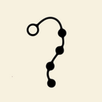 Medium sized black anal beads