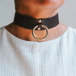 La Libido Large O - Ring Choker - High Tide