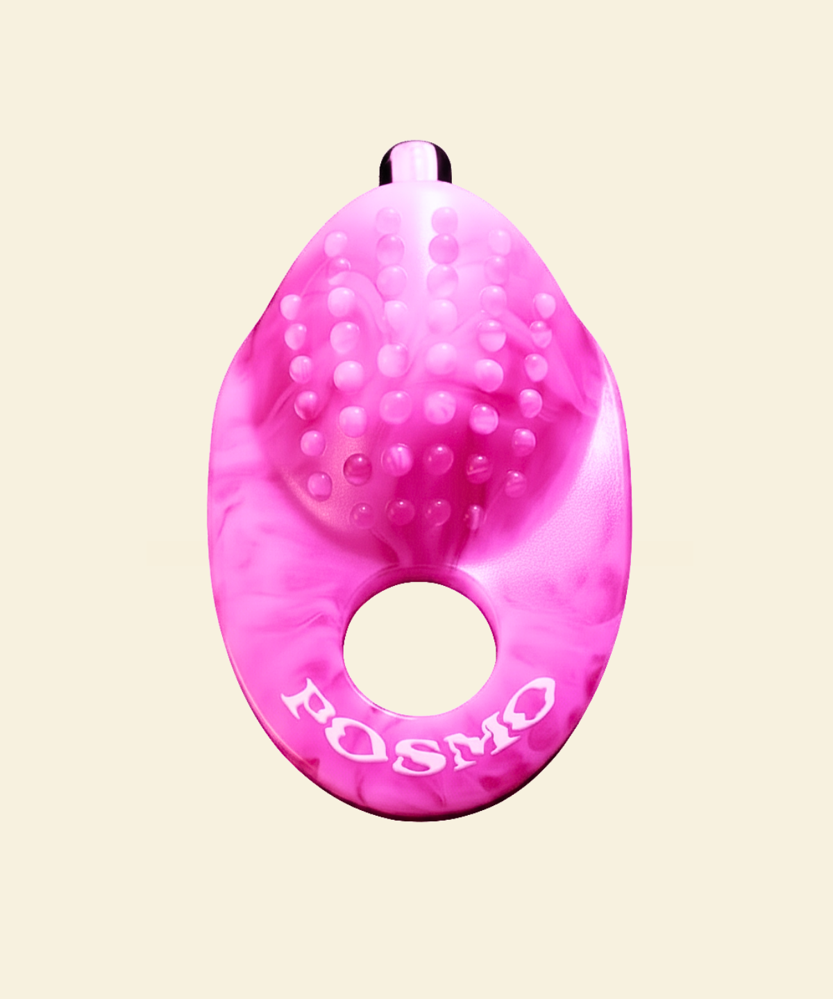 Pink and white silicone grinder 