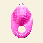 Pink and white silicone grinder 