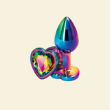 Rear Assets Multicolour Aluminium Butt Plug