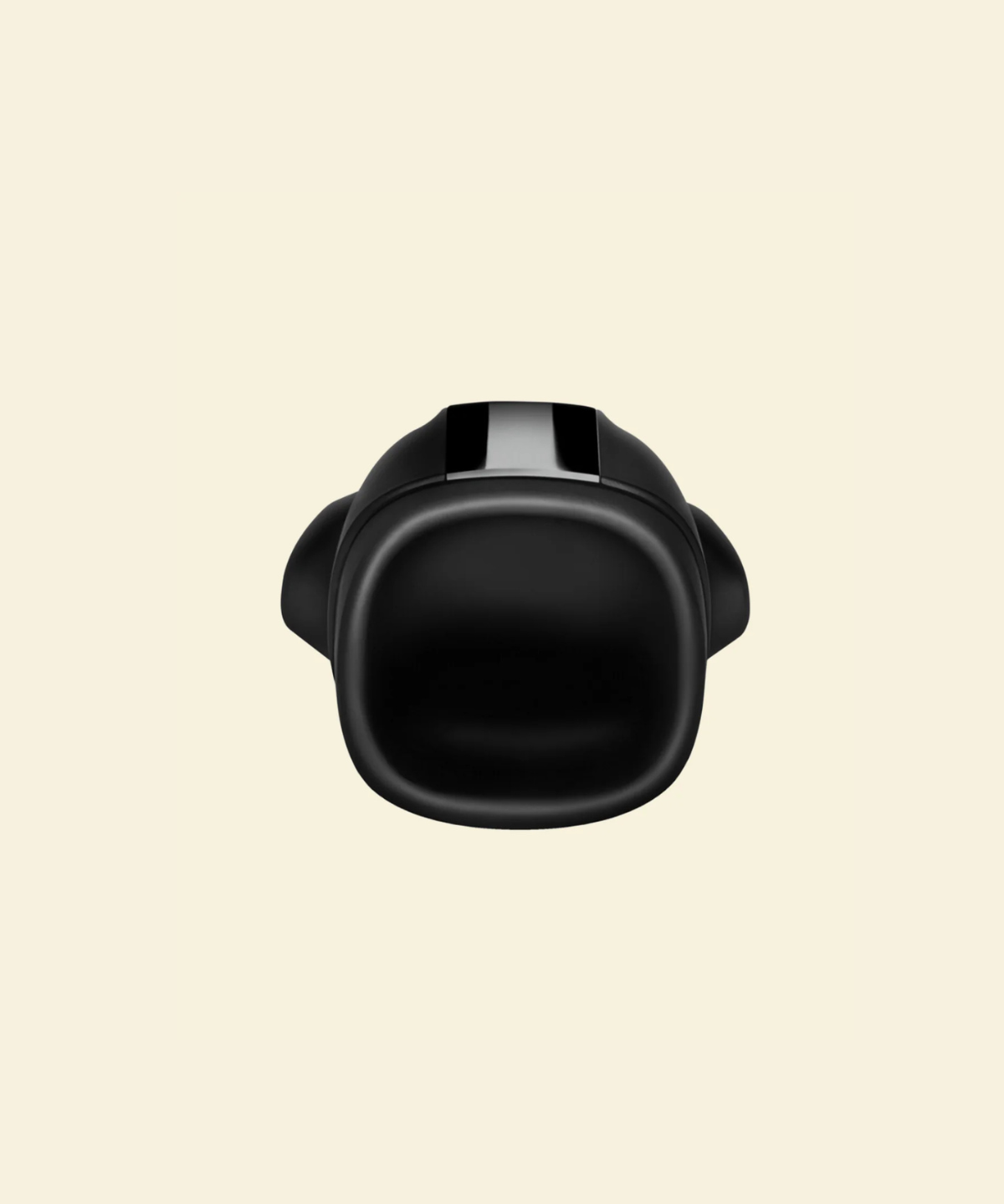 Black vibrating stroker