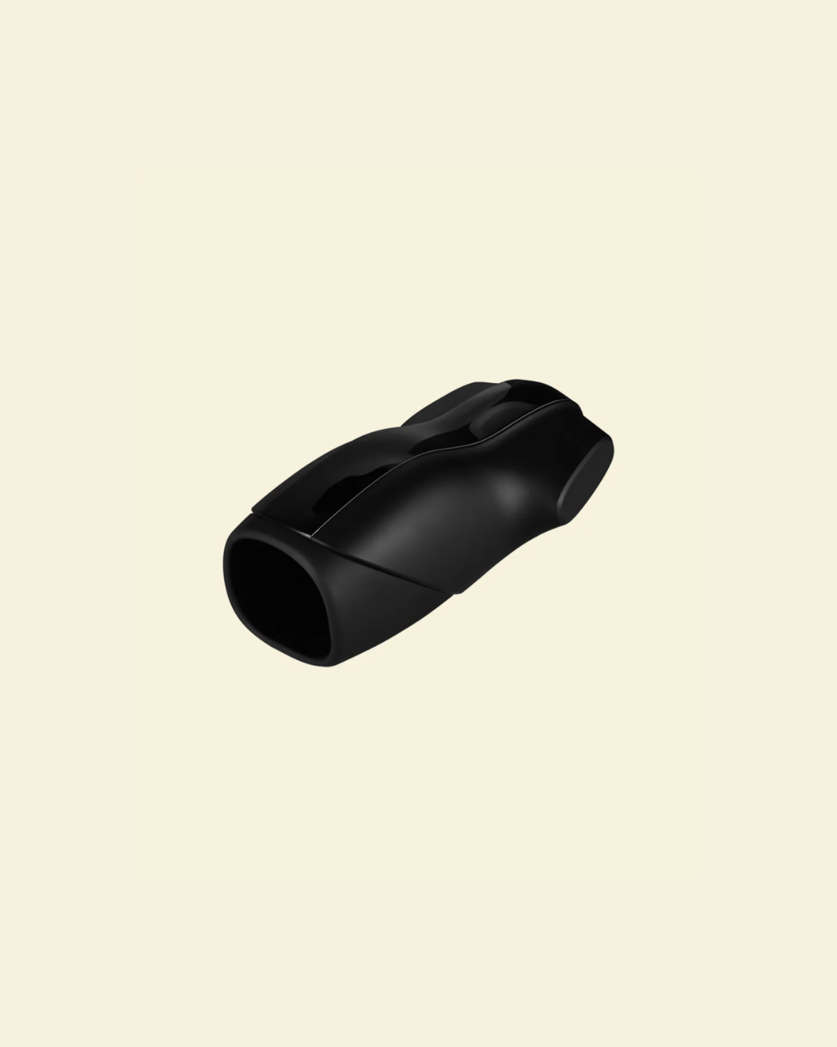 Black vibrating stroker