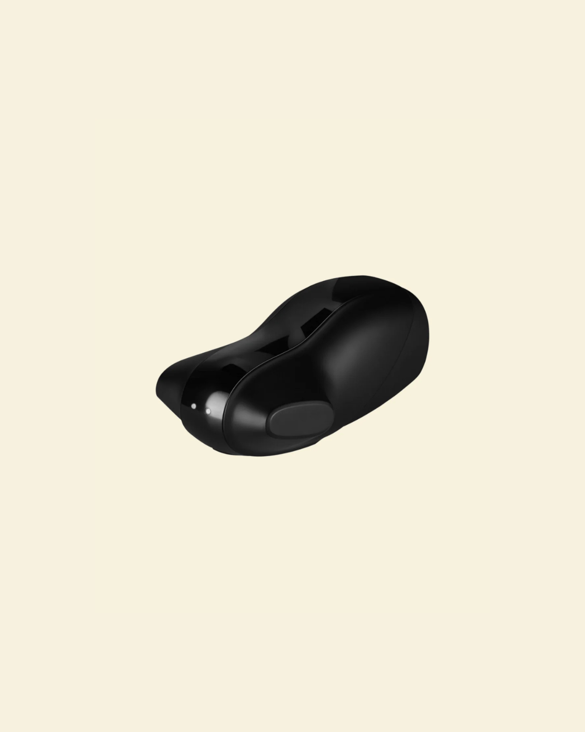 Black vibrating stroker - High Tide Adult Store