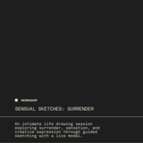 Sensual Sketches: Surrender