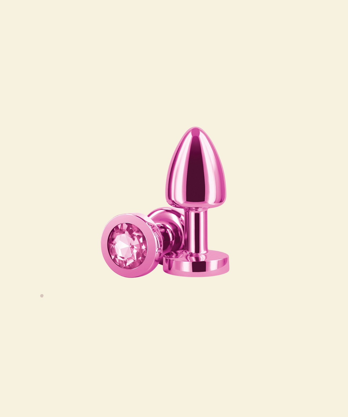 Small pink butt plug 