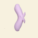 Purple finger vibrator sideview