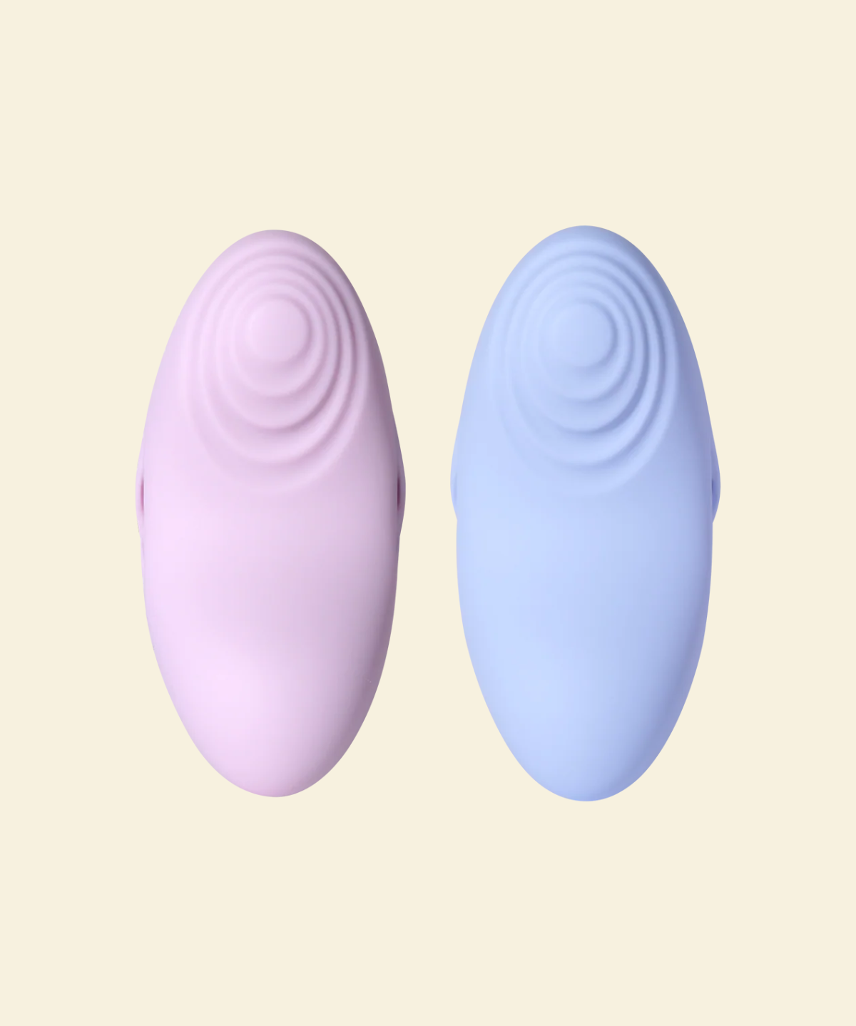 purple and blue Svakom Echo 2 finger vibrators side by side 