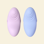 purple and blue Svakom Echo 2 finger vibrators side by side 