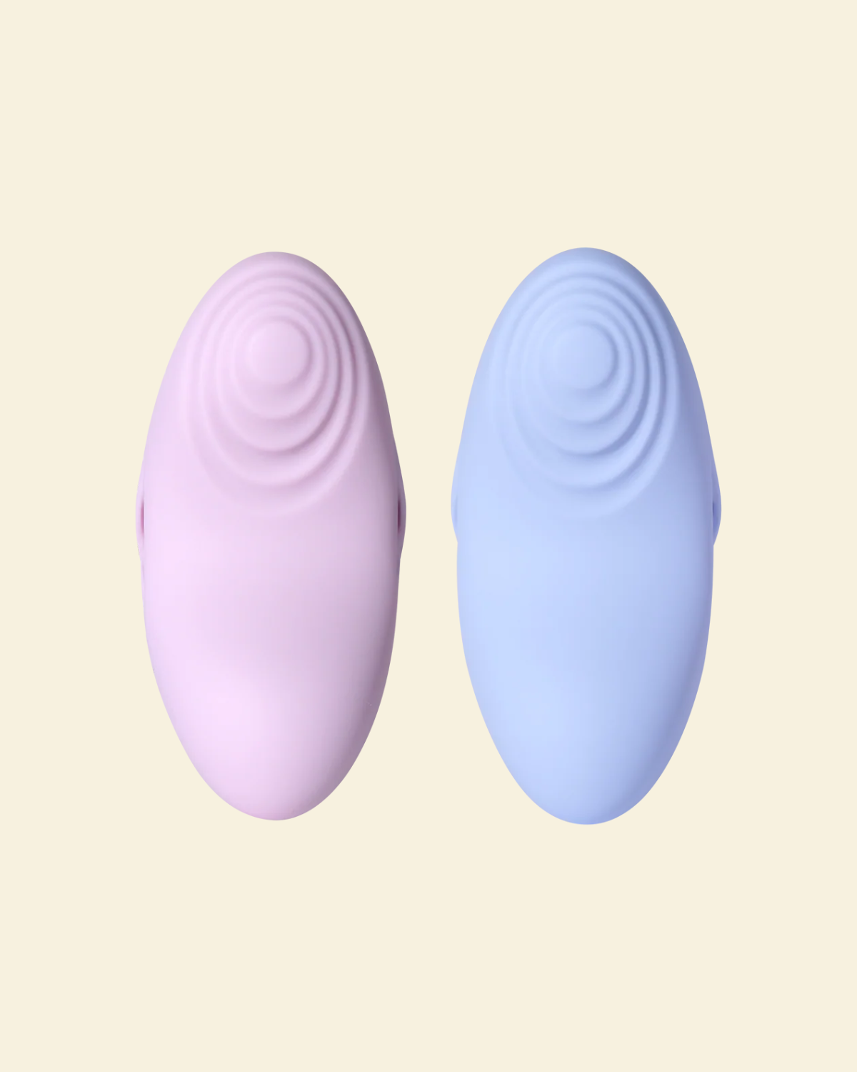 purple and blue Svakom Echo 2 finger vibrators side by side 