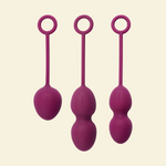 purple silicone kegel weights
