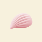 Pink shell-like palm vibrator