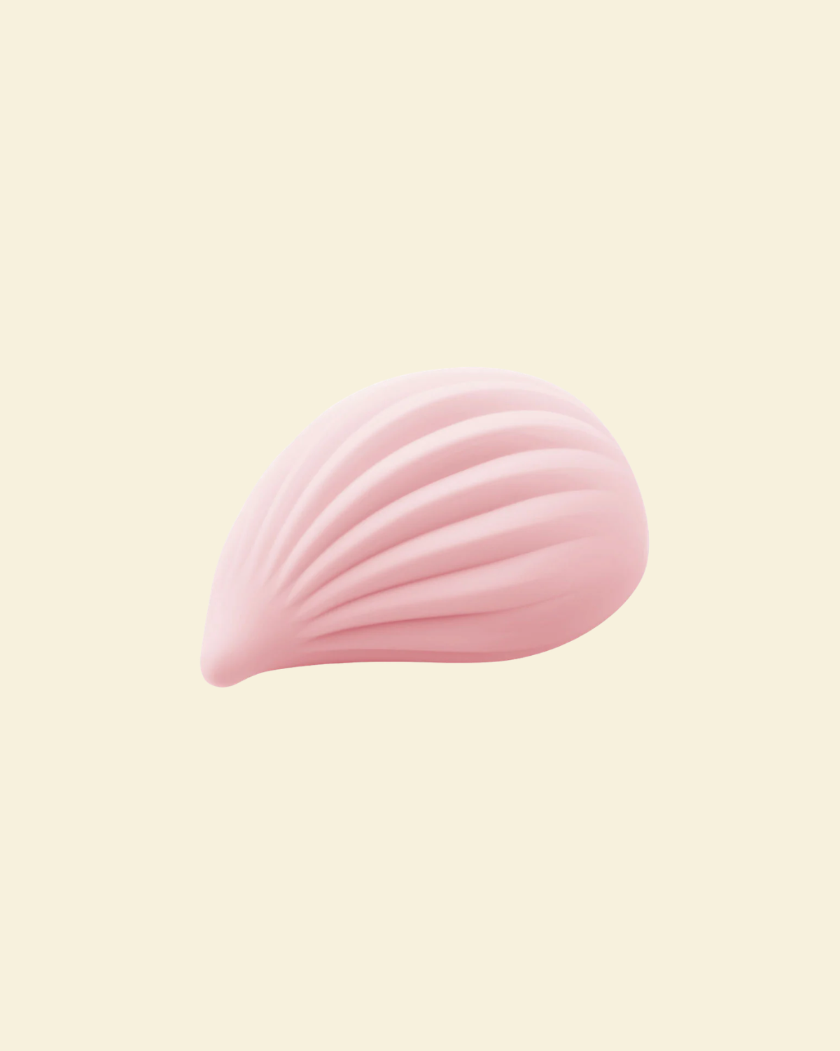 Pink shell-like palm vibrator