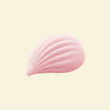 Pink shell-like palm vibrator