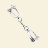 Adjustable stainless steel handcuffs 