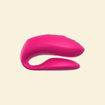 Pink silicone  wearable vibrator