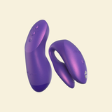 Purple wearable vibrator