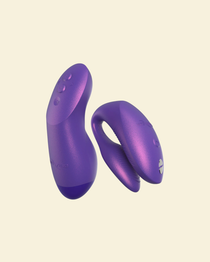 Purple wearable vibrator
